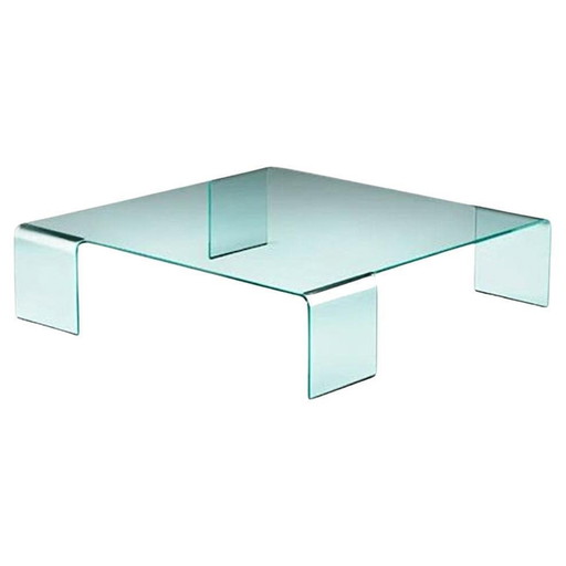 Fiam Neutra glass coffee table