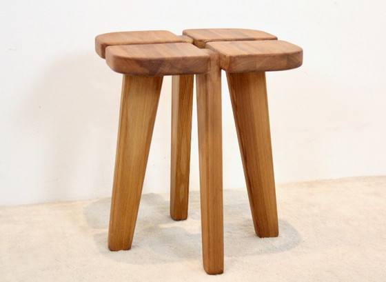 Image 1 of Pinewood ‘Apila’ Stool by Rauni Peippo for Stockmann Orno, Finland 19