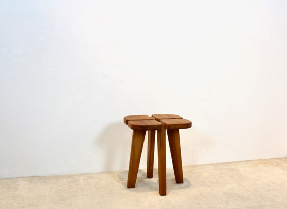 Image 1 of Pinewood ‘Apila’ Stool by Rauni Peippo for Stockmann Orno, Finland 19