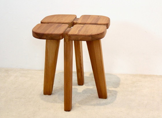 Image 1 of Pinewood ‘Apila’ Stool by Rauni Peippo for Stockmann Orno, Finland 19