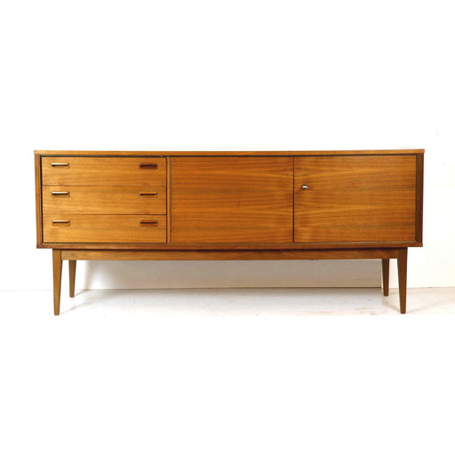 Vintage sideboard with beautiful handles made in the 60s