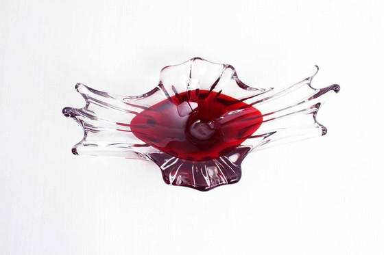 Image 1 of Vintage Empty pocket or ashtray in glass