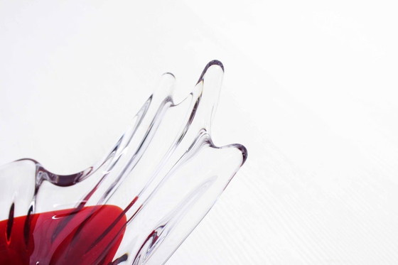 Image 1 of Vintage Empty pocket or ashtray in glass