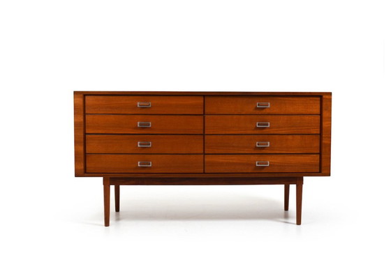 Image 1 of Teak Double Sideboard by Peter Løvig Nielsen for Løvig, 1960s