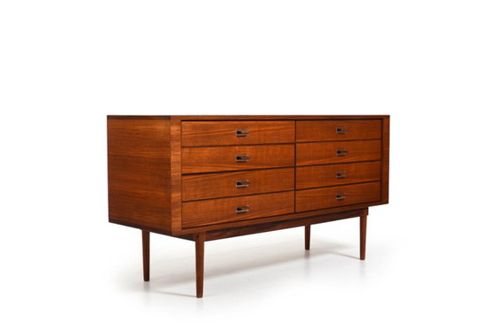 Image 1 of Teak Double Sideboard by Peter Løvig Nielsen for Løvig, 1960s