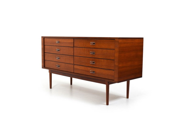 Image 1 of Teak Double Sideboard by Peter Løvig Nielsen for Løvig, 1960s