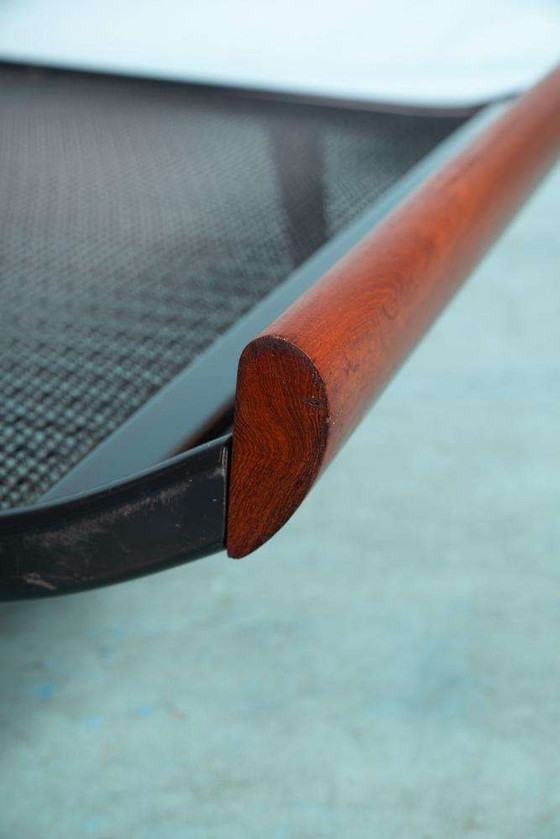 Image 1 of Divano letto vintage in legno di teak Auping