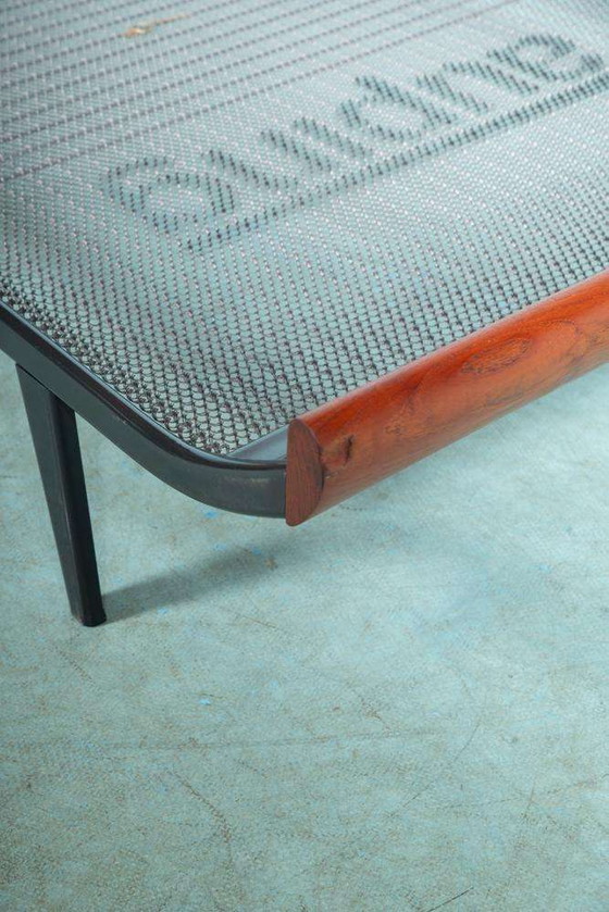 Image 1 of Divano letto vintage in legno di teak Auping