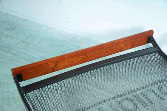 Image 1 of Divano letto vintage in legno di teak Auping