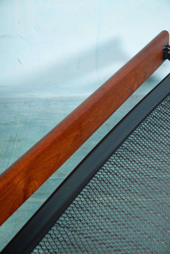 Image 1 of Divano letto vintage in legno di teak Auping