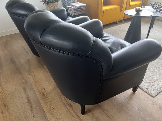 Image 1 of 2x Poltrona Frau Armchairs