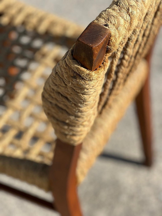 Image 1 of  Chair by Adrien Audoux & Frida Minet for Vibo Vesoul, 1950s