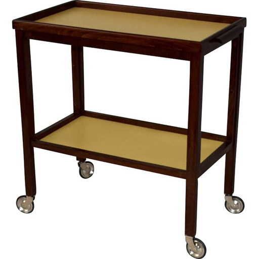 Vintage serving table Drant Trnka and Volak Dřevoprůmysl Holešo, 1940