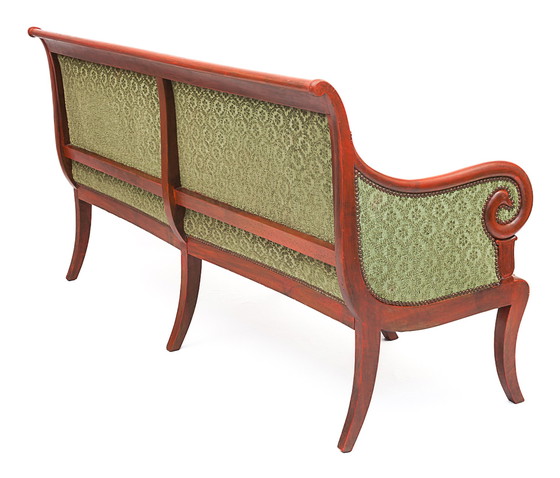 Image 1 of Velvet Bench Seat