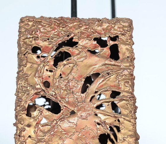 Image 1 of Aimo Tukian copper cascade pendant lamp, 1970s