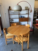4 sedie da pranzo vintage
