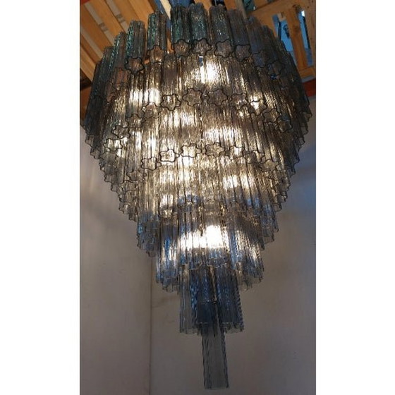 Image 1 of Contemporany Murano Glass "Tronchi" Chandelier