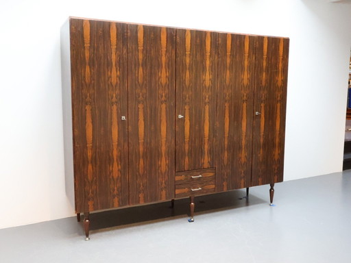 Vintage Wardrobe 5Doors And 2 Drawers
