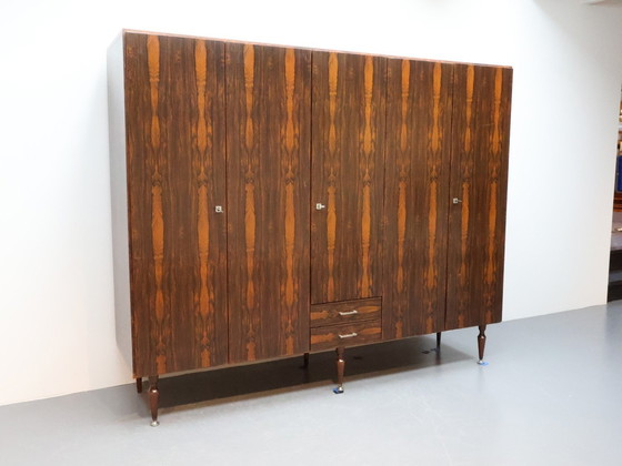 Image 1 of Vintage Wardrobe 5Doors And 2 Drawers