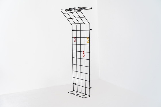 Image 1 of Steel wire coat rack by Karl Fichtel