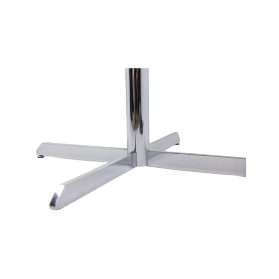 Image 1 of Vintage table in marble and chromed metal by Florence Knoll for Knoll, 1960