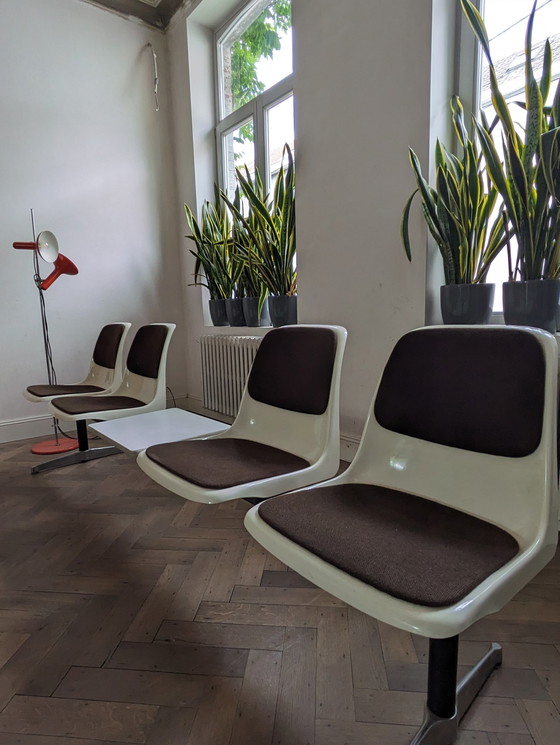 Image 1 of Banquette Drabert 4 places avec étagère