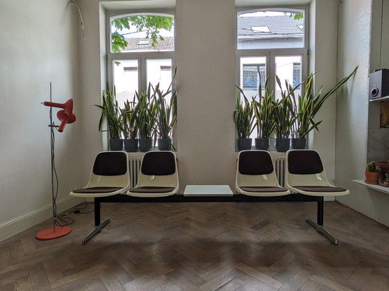 Image 1 of Banquette Drabert 4 places avec étagère