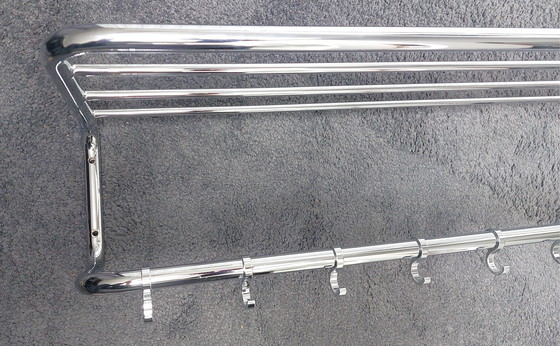 Image 1 of Dutch Originals Gispen coat rack 1013 , gloss chrome