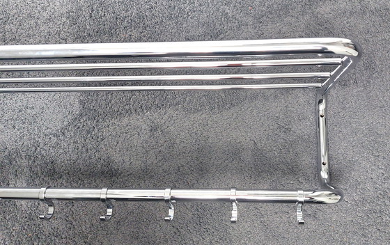 Image 1 of Dutch Originals Gispen coat rack 1013 , gloss chrome