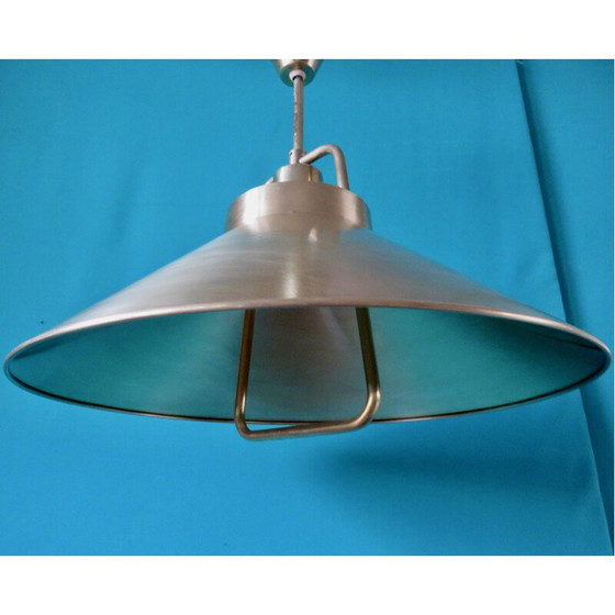 Image 1 of Vintage brass pendant lamp by Frits Schlegel for Lyfa, Denmark 1967