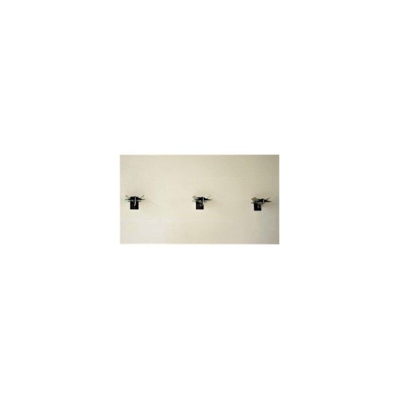 Image 1 of Set of 3 vintage wall lights by Giovanni Grignaldi, 1980s