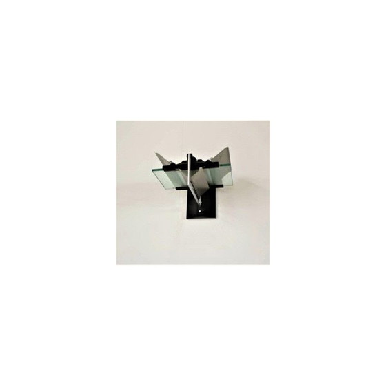 Image 1 of Set of 3 vintage wall lights by Giovanni Grignaldi, 1980s