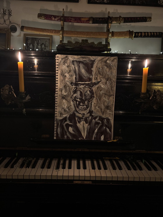 Image 1 of Title: Baron Samedi. Art by Max Moszkowicz
