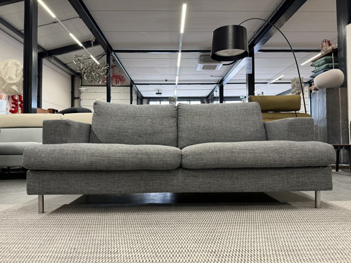 Dreipunkt Canapé carré tissu gris l180