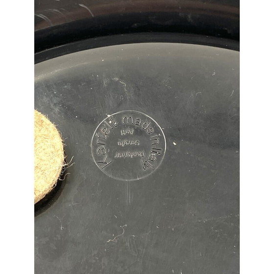 Image 1 of Vintage mod.4635 black ashtray by Sergio Asti for Kartell, Italy 1967