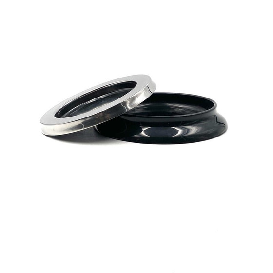 Image 1 of Vintage mod.4635 black ashtray by Sergio Asti for Kartell, Italy 1967
