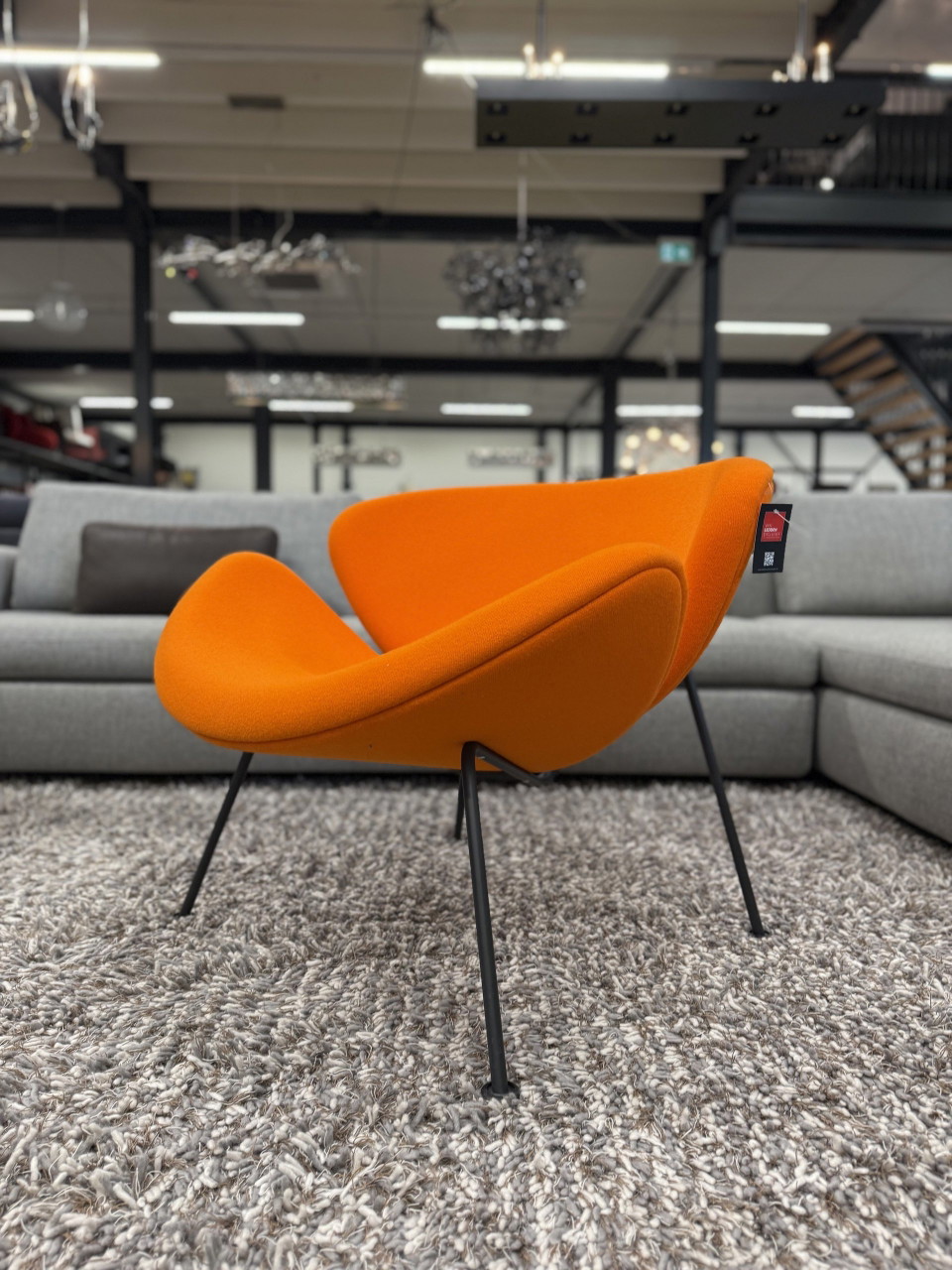 Artifort Orange Slice Sillón tela Tonus naranja
