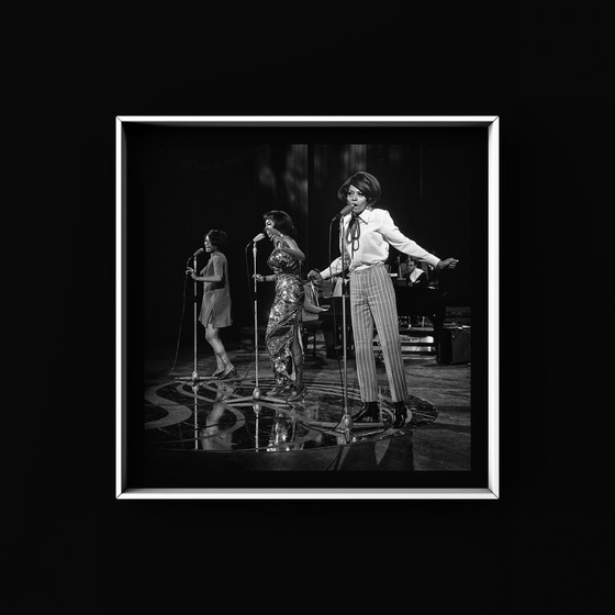 Image 1 of Diana Ross & The Supremes | Eric Koch press photo 1968 | Concert in Amsterdam