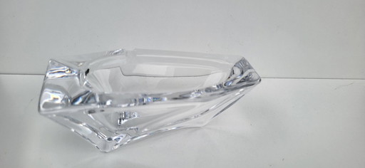 Daum France crystal glass container