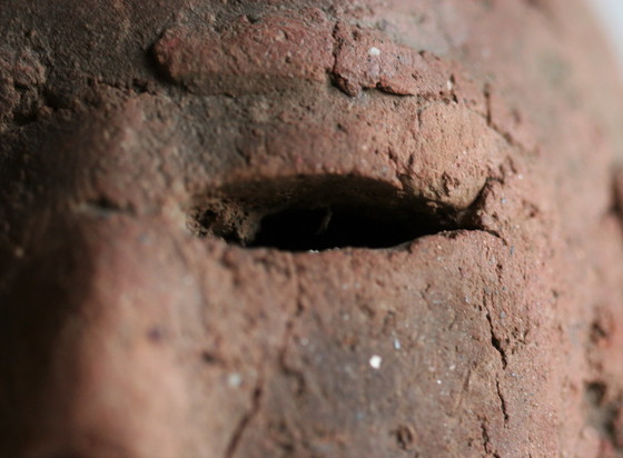 Image 1 of Testa di guerriero Haniwa