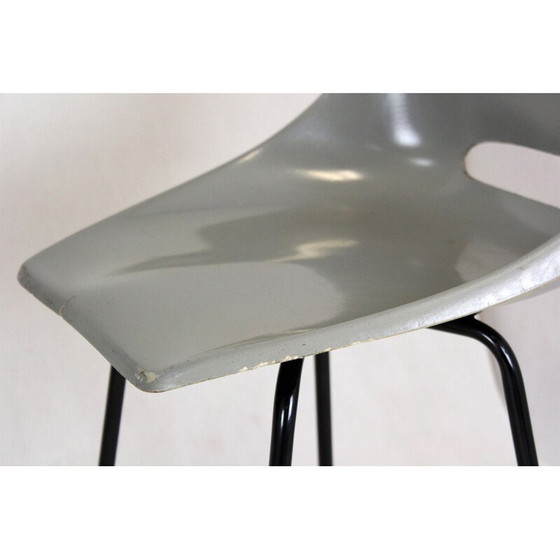 Image 1 of Set of 4 vintage Fiberglass Chairs by Miroslav Navratil for Vertex 1960s