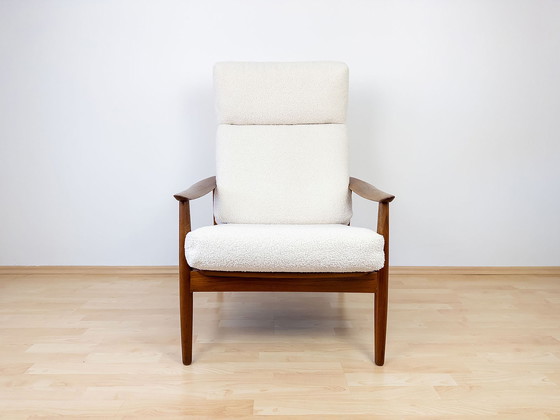 Image 1 of Poltrona lounge e pouf Arne Vodder modello FD164 per Francia e Son Cado