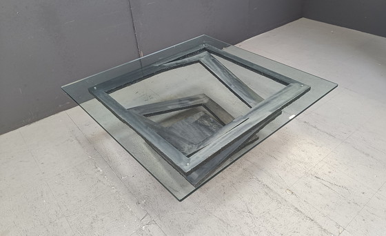 Image 1 of Fleur De Fer Coffee Table By Maurice Barilone, 1980S