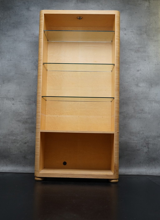 Armoire en osier, Italie, années 1970