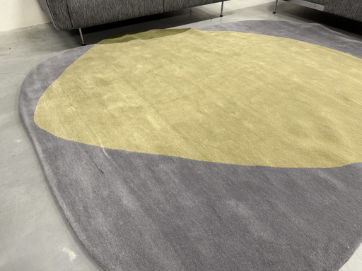 Brink and Campman Rug Element Chad Green Grey 250x294