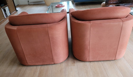 Image 1 of 2X Leolux Armchairs, Morion