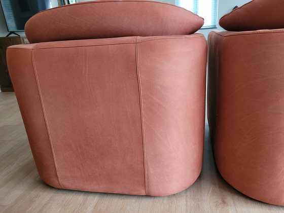 Image 1 of 2X Leolux Armchairs, Morion