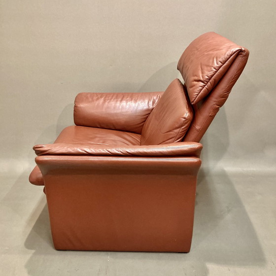 Image 1 of Erpo" 1 leather design armchair.