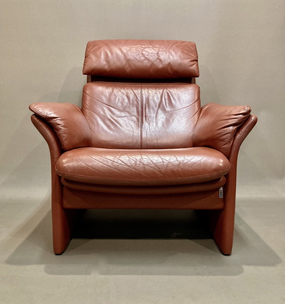 Image 1 of Erpo" 1 leather design armchair.