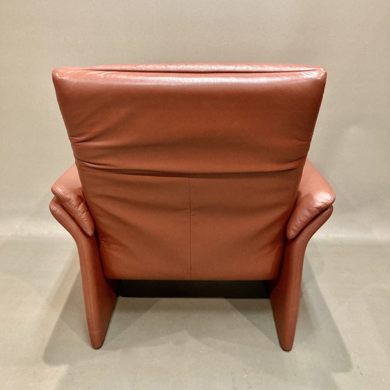 Image 1 of Erpo" 1 leather design armchair.